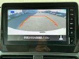 バックビューモニターです。画像も大きく表示されますので、車庫入れも安心です。