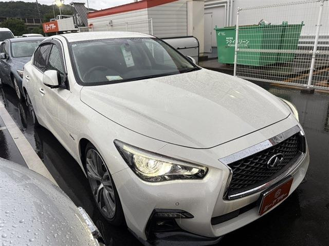 スカイライン 3.5 350GT ハイブリッド タイプSP ワンオーナー 禁煙車 黒革シート