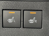 【シートヒーター】シートを温めてくれる暖房機器です!長時間座っていると負担が掛かりやすい背中や腰、または冬場などの寒い日に冷えやすい脚部に快適なぬくもりを伝えます。