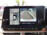 360度アラウンドビューモニター&バックカメラで駐車が苦手な方でも安心です♪