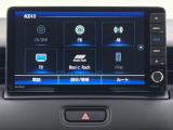 ★オーディオメニューです。スマートフォンとの連携が可能です♪視認性に優れており、使い勝手も良好です。
