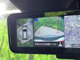 【アラウンドビューモニター】専用のカメラにより、上から見下ろしたような視点で360度クルマの周囲を確認することができます☆死角部分も確認しやすく、狭い場所での切り返しや駐車もスムーズに行えます。