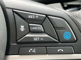 プロパイロット装備。高速道路航行時での巡行や前方の車との車間保持、減速から停止、発進、加速まで自動でアシストする機能です。