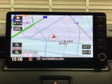 ナビゲーションはフルセグTV、インターナビ対応のGathers純正メモリーナビを搭載しています。Bluetoothオーディオ機能がありますので、スマートフォンなどの音楽も再生できます。