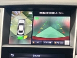 【アラウンドビューモニター】車を上から見下ろしているかのような映像で周囲の状況がひと目で確認、狭い駐車場に駐車するときも安心です♪