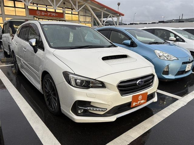 レヴォーグ 1.6 STI スポーツ アイサイト 4WD 禁煙車 赤革シート 純正ナビ フルセグ