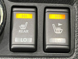 【前席+後席シートヒーター】寒い日に重宝するシートヒーターを後席にも装備!エアコンより早く温まってくれるので寒がりの人も安心ですね♪エアコンの温風は乾燥するから苦手、という方にもをおすすめです。