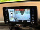 【パノラミックビューモニター】専用のカメラにより、上から見下ろしたような視点で360度クルマの周囲を確認することができます☆死角部分も確認しやすく、狭い場所での切り返しや駐車もスムーズに行えます。