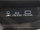 USB端子付きです。