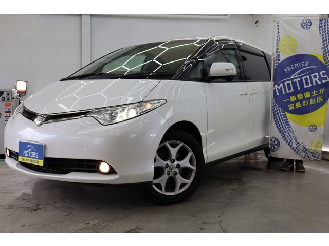 エスティマ 2.4 G 4WD 自社分割/10年保証/事故無/寒冷地スマート