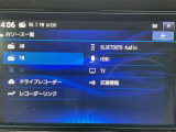 ナビのAVメニュー画面です。