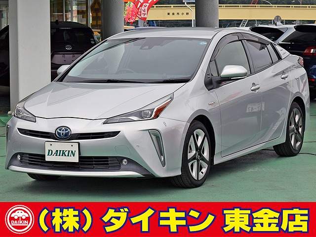 プリウス 1.8 S ツーリングセレクション 大画面ナビTV 黒レザー Bモニター