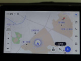 純正ナビを装備。タッチパネル式で使いやすく、お出かけもラクラクです。