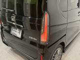 視認性がいいテールランプ。後続車にも存在をアピール。