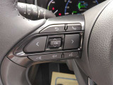 ステアリングリモコン付きで運転中に視線を落とさずオーディオ等の操作が出来ます。
