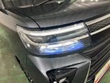 LEDヘッドライト付き。夜間の運転も安心ですね