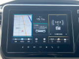 9インチの大画面を「ナビゲーション」「車両情報」「オーディオ」の3つの情報エリアに区分★様々な情報へタッチパネルで簡単アクセス!