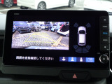もちろんリアカメラも付いてますので、車庫入れも安心ですね。
