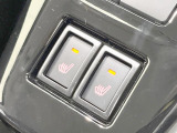 【シートヒーター】寒い日に重宝するシートヒーター!エアコンより早く温まってくれるので寒がりの人も安心ですね♪エアコンの温風は乾燥するから苦手、という方にもをおすすめです。
