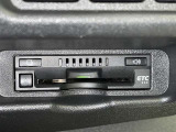 ETC車載器付きです。高速道路の料金所もスムーズに通過できます。