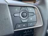 手元のスイッチでオーディオ操作出来ます☆視線をずらさなくて良いので安全運転にも一役かっていますね♪