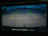 ガイドライン表示機能つきバックモニターです!バックでの駐車時など後方の安全確認ができて安心安全ですね♪