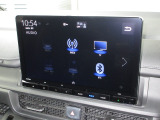 ナビゲーションは純正11.4インチコネクトナビ(LXM-237VFLi)を装着しております。AM、FM、CD、DVD再生、Bluetooth、音楽録音再生、フルセグTVがご使用いただけます。
