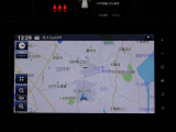 ナビゲーション付き。タッチパネル式で使いやすく、お出かけもラクラクです。