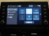 オーディオソース選択画面になります!Bluetooth対応しています!