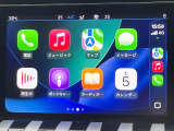 ●Apple Car Play:スマホとの有線接続で、ナビ・オーディオ再生などスマホのアプリ機能が画面でも使える便利機能です!