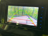 【バックカメラ】駐車時に後方がリアルタイム映像で確認できます。大型商業施設や立体駐車場での駐車時や、夜間のバック時に大活躍!運転スキルに関わらず、今や必須となった装備のひとつです!