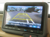 車庫入れ・駐車を安心サポート!バックカメラ装備です。