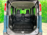 普段のお買い物や通勤、送迎等に十分な荷室スペースを確保しております。セカンドシートを倒すと、大きな荷物の積載も可能です♪