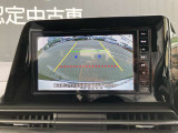 バックモニター バック時も安心です。