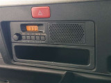 AM/FMラジオついています やはり普段のお供はラジオですよね