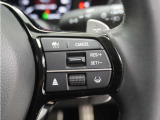 ◆アダプティブクルーズコントロール◆予め設定した車速内でクルマが自動的に加減速。前走車との適切な車間距離を維持しながら追従走行します。【LKAS】車線維持支援システムでステアリング操作を支援。