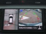 アラウンドビューモニター(車両を上から見たように表示)装着で車庫入れをサポート