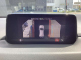 サイドカメラに切り替えると駐車時や狭い道路のすれ違いで、幅寄せ時のサイドの確認も安心です!