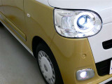 LEDヘッドライトです。デザイン性がよくとても明るいので、夜間の走行や悪天候でも安心です。しかも長寿命!