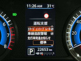 安全装備もばっちり。警告灯や警告音でドライバーにしっかりお知らせ・サポートします。