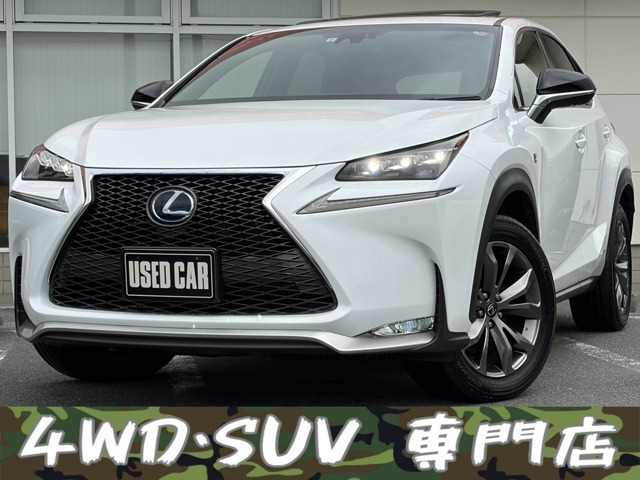 NX 300h Fスポーツ 4WD 1オーナー サンルーフ 記録簿 電動Rゲート