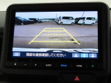リアワイドカメラシステム!従来の視野に加えて、後方側方を約180&deg;まで見えるワイドビューと、後方を真上から見たような視野で駐車時などに便利なトップダウンビューの3つの視野があります!
