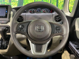 【ステアリングスイッチ】運転中、前方から目線をそらすことなく、オーディオ等の操作が可能な便利機能!安心&快適なドライブを演出してくれます♪