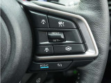 ◆アダプティブクルーズコントロール◆予め設定した車速内でクルマが自動的に加減速。前走車との適切な車間距離を維持しながら追従走行します。【LKAS】車線維持支援システムでステアリング操作を支援。