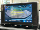 バックカメラ♪運転席から死角となりやすい部分も見えやすく車庫入れの苦手な方にも安心して駐車できます☆