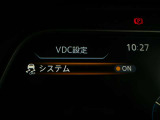 VDC機能付き!!滑りやすい路面やカーブ走行時の横滑りを軽減して、車の安定性を向上させてくれるので、雨の日などの運転も安心です♪