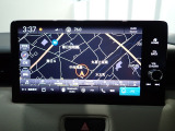 ホンダ純正ナビなのでダッシュボードにスッキリと収まっています。土地勘の無い所でも道に迷わず安心ですね!