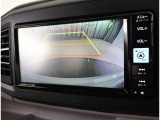バックカメラが付いているので後方確認が非常にしやすいです。今や運転初心者も熟練者も必須装備!ついていて損はないですね♪