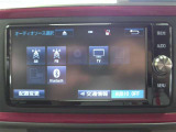 嬉しい装備です♪フルセグTV・Bluetoothオーディオに対応しています!!