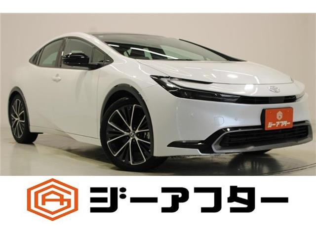 プリウス 2.0 Z E-Four 4WD パノラマルーフ 温冷黒革シート 禁煙車